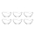 Glasschalen Dessertschalen Vira 6er Set 310ml Lav