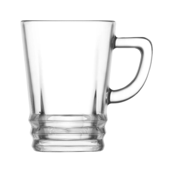 Glastassen mit Henkel Elegan 6er Set 250ml Lav