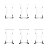 Türkische Teegläser Derin 6er Set 140ml Lav