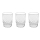 Weissberg Adriana Trinkglas 3er Glas 300ml W214
