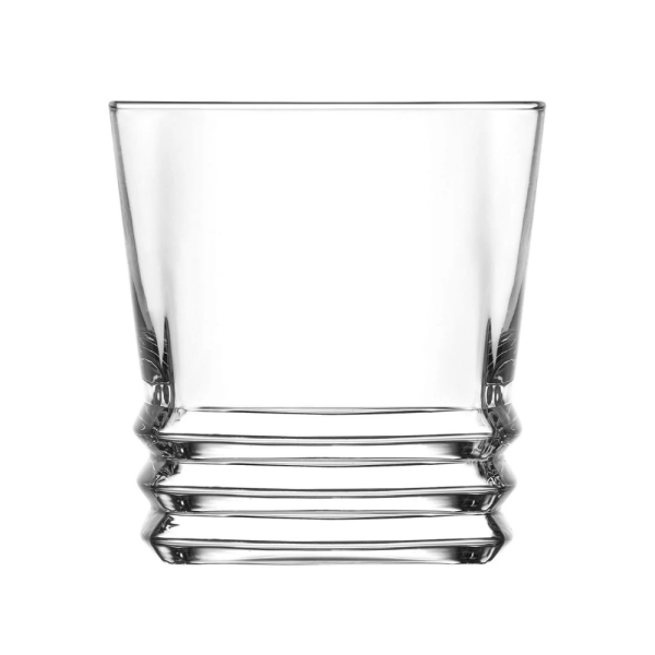 LAV Elegan Trinkgläser 3er Set 315ml stilvolle Wassergläser Cocktailgläser transparent fuer Alltag und Feste ELG360A