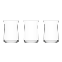 LAV Trinkglas Set Vera 275ml 3er Set vielseitige...