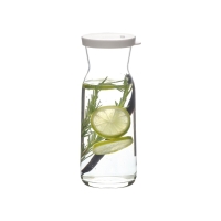 Glaskaraffe mit Deckel 700 ml, transparent, LAV Fonte...