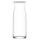 LAV Fonte Tekli Sürahi Karaffe 1500 ml Glas Karaffe mit weißem Silikondeckel für heiße und kalte Getränke