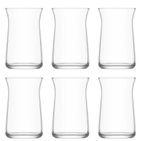 Teeglas Unterteller Vera 6er Set 180ml Lav