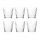 LAV Trinkglas Set Artemis 270ml 3er Set vielseitige Gläser für kalte Getränke ART226A