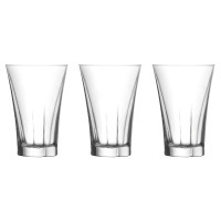 LAV Trinkglas Set Truva 280 ml 3-teilig für Wasser...