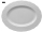 Kütahya Bone Amore Irem 28cm Oval Plate White