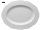Kütahya Bone Amore Olympos 28cm Oval Plate White