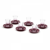 Korkmaz Mia 6pcs Tea Set Blue Cay Set A85321