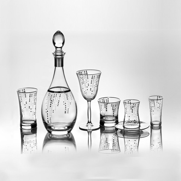 Korkmaz Damla Glas Set Trinkgläser Wassergläser Saftgläser 37 teilig