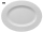 Kütahya Bone Amore Basak 28cm Oval Plate White
