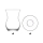 LAV AYDAS1 Derin Teeglass Set 12pcs Cay seti Teaglass Set