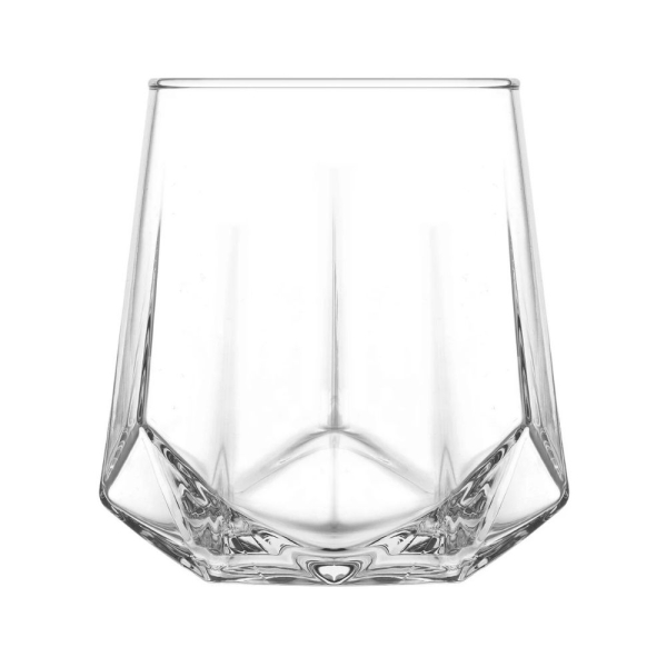 LAV Trinkglas Set Valeria 400 ml 3-teilig für Wasser Saft Tee stilvolle Gläser aus Glas hitzebeständig VLR400