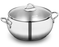 Korkmaz Kochtopf aus Edelstahl Tencere Tombik 18l 16x9cm...