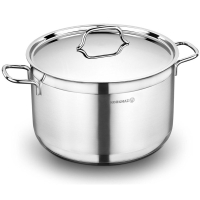 Korkmaz Kochtopf aus Edelstahl Tencere Alfa 8 l 28x14cm...