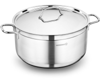 Kochtopf Edelstahl Korkmaz ALFA 20 Cm Induktion Edelstahl...