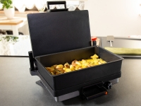 Kontaktgrill 2000 W – Grillfläche 340×220 mm, Edelstahl, Made in Germany – Das Original Silex