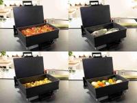 Kontaktgrill 2000 W – Grillfläche 340×220 mm, Edelstahl, Made in Germany – Das Original Silex