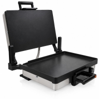 Kontaktgrill 2000 W – Grillfläche 340×220 mm, Edelstahl, Made in Germany – Das Original Silex