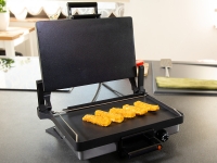 Kontaktgrill 2000 W – Grillfläche 340×220 mm, Edelstahl, Made in Germany – Das Original Silex