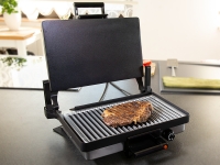 Kontaktgrill 2000 W – Grillfläche 340×220 mm, Edelstahl, Made in Germany – Das Original Silex