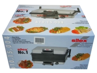 Kontaktgrill 2000 W – Grillfläche 340×220 mm, Edelstahl, Made in Germany – Das Original Silex