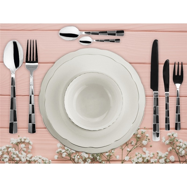 Akkaya 89teiliges Besteck Set 89 Parca Catal Kasik Takimi Y021