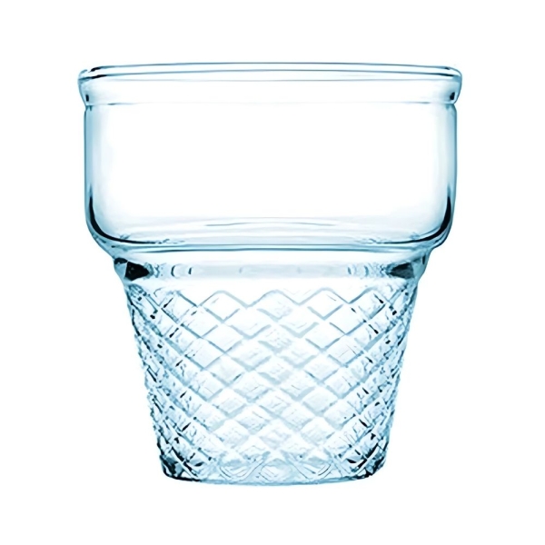 Pasabahce Mini Cornet Blau TrinkGläser 3er Set spülmaschinenfeste WasserGläser TrinkBecher aus Glas SaftGläser 245ml 410006