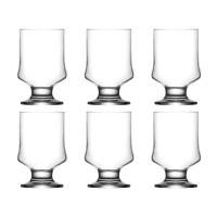 LAV Arya Trinkgläser 310ml 6er Set Klar und Robust