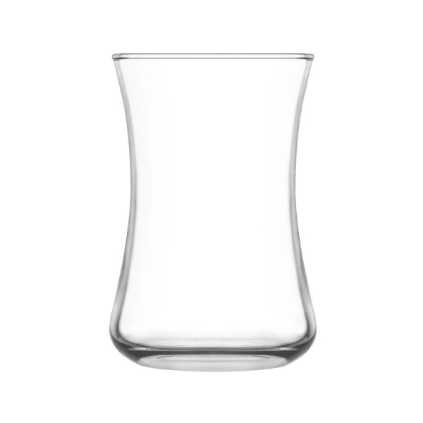 LAV Duru Elegance TeegläserSet 6 Stück 220 ml Klares Glas für Heißgetränke
