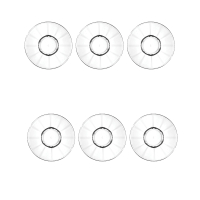 Teeglas Unterteller Alya 6er Set 180ml Lav