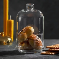 Pasabahce Midi Patisserie Aufbewahrung aus Glas mit...