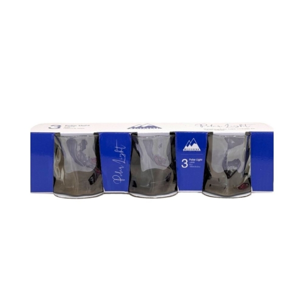 Weissberg Polar Night Trinkglas 3er Glas 190ml