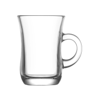 LAV Teeglas Set Yudum 95 ml 6-teilig mit Henkel für...
