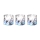Weissberg Polar Light Trinkglas 3er Glas 190ml