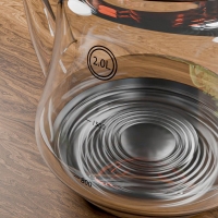 Weissberg Elegante Glasteekanne mit integriertem...