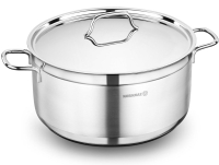 Kochtopf Edelstahl Korkmaz ALFA 16 Cm Induktion Edelstahl...