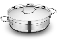 Kochtopf Edelstahl Korkmaz ALFA 24 Cm Induktion Edelstahl...