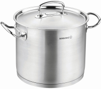 Kochtopf Edelstahl Korkmaz Pro Line 24 Cm Induktion Matt...