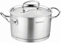 Kochtopf Edelstahl Korkmaz Pro Line 20 Cm Induktion Matt Edelstahl