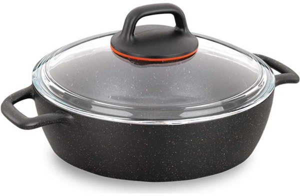 Korkmaz Gusto Alu Low Casserole 26x7 cm 3 l Tencere A1365
