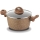 Korkmaz Browni Alu Casserole 20x10 cm 30l Tencere A1661