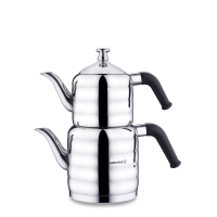 Korkmaz Türkische Teekanne aus Edelstahl...