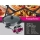Kaya Mutfak Pizzapfanne Bratpfanne Multifunktionale Pfanne Abmessung 42x9 cm Regelbarer Thermostat Antihaftbeschichtung 1500 Watt