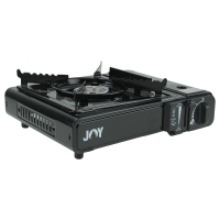 Camping Gaskocher Tragbarer Campingkocher mit Koffer ohne...