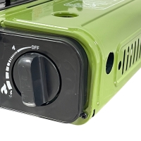JOY Camping Gaskocher mit Koffer – Piezo-Zündung, für 227 g Butan-Kartuschen