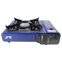 JOY Camping Gaskocher mit Koffer – Piezo-Zündung, für 227 g Butan-Kartuschen