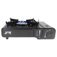 JOY Camping Gaskocher mit Koffer – Piezo-Zündung, für 227 g Butan-Kartuschen