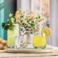 Wassergläser Diamond 18er Set 385ml Lav